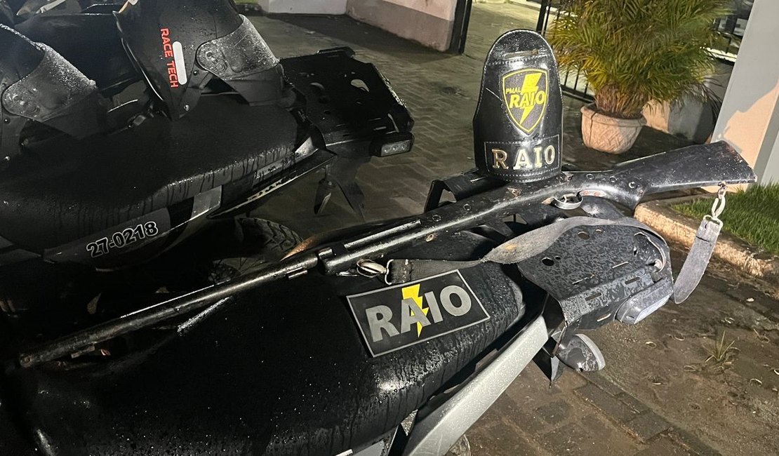 Polícia Militar apreende armamento na Vila Brejal, em Maceió