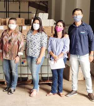 Empresa doa 3,6 toneladas de hipoclorito de sódio para combate da Covid-19 em Arapiraca