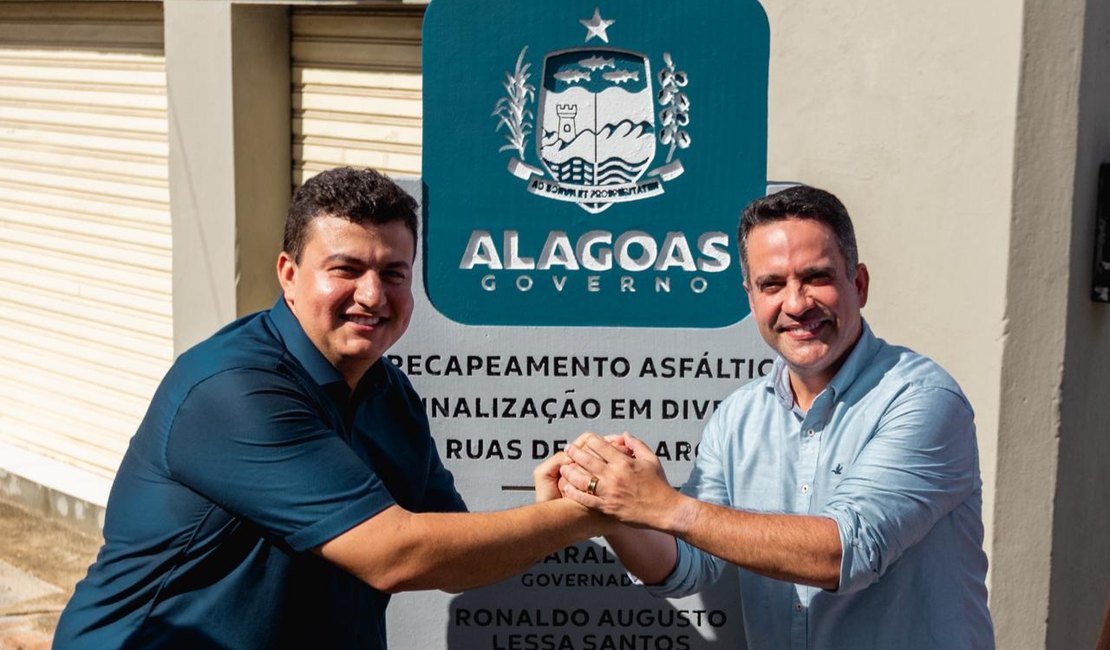 'Rio Largo vive novo tempo com parcerias', diz Prefeito Carlos durante homenagem a Paulo Dantas