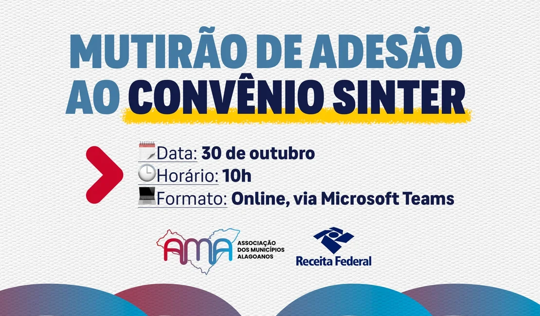 AMA e Receita Federal promovem mutirão para orientar municípios sobre adesão ao SINTER