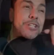 Vídeo de Zezé Di Camargo com a cabeça presa no vidro do carro viraliza