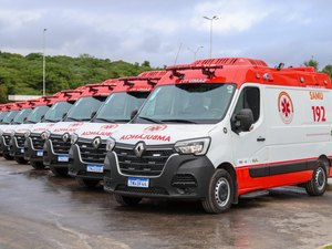 Governador Paulo Dantas entrega nesta quarta-feira ambulâncias do Samu para Atalaia e São Sebastião