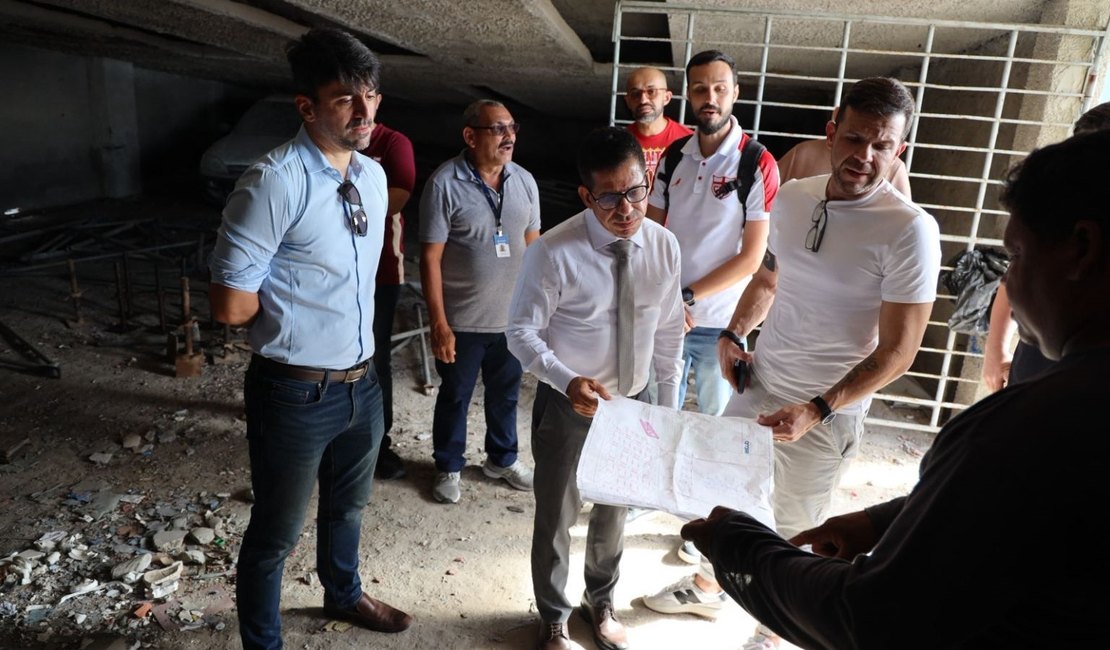 MPAL visita o Rei Pelé para averiguar obras e condições de funcionamento