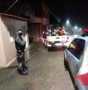 Motoqueiros fazem baderna em praça de Inhapi e são preso em Mata Grande