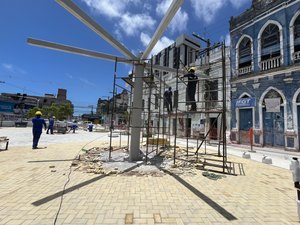 Prefeitura de Maceió inicia projeto de revitalização da Praça Montepio dos Artistas