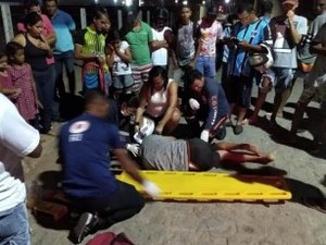 Motociclista sofre acidente no bairro Planalto, em Arapiraca