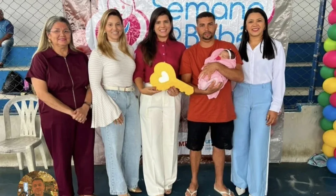 Prefeita Marcela Gomes participa de abertura de eventos em Novo Lino