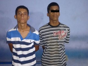 Um irmão é preso e outro é apreendido após roubar moto no Agreste