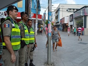 Polícia vai reforçar efetivo para coibir criminalidade no Centro