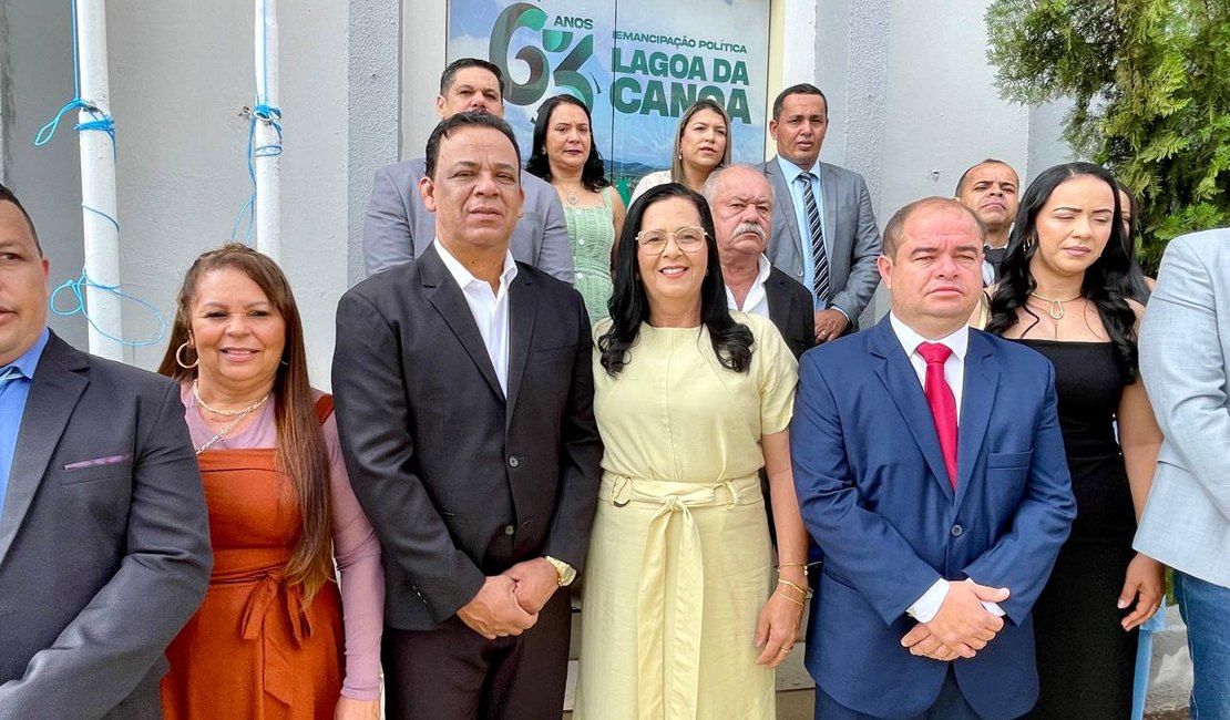 Lagoa da Canoa celebra 63 anos de emancipação política com inaugurações, desfile cívico e shows musicais