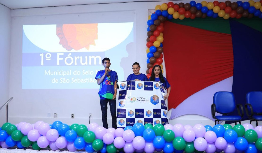São Sebastião realiza 1º Fórum do Selo Unicef e reforça políticas para a juventude