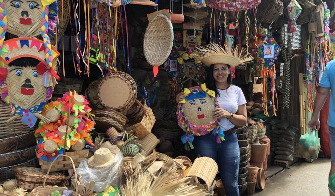 Mercado do Artesanato oferece produtos tradicionais para festejos juninos