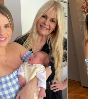 Bárbara e Monique Evans deixam seguidores encantados ao posar com a pequena Ayla: 'Três gerações'