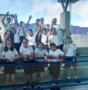 Colégio Tiradentes promove integração entre estudantes e militares