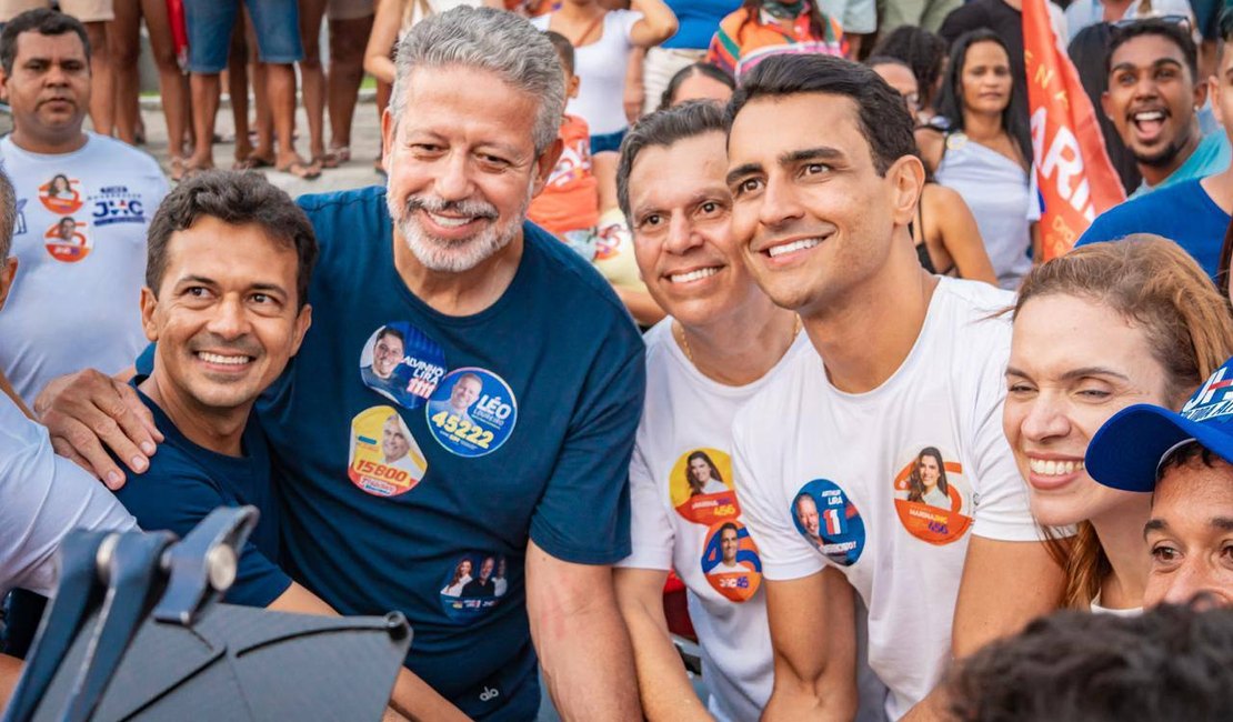 Arthur Lira participa de atos de campanha em Capela e Cajueiro