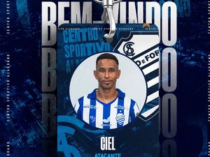 CSA anuncia contratação do atacante Ciel para a reta final da Série C