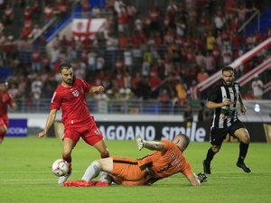 CRB goleia o ASA e vence a primeira pelo Alagoano