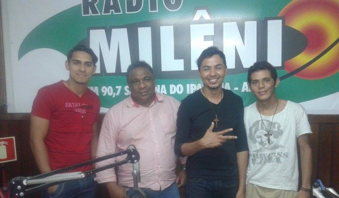 Jovens Oliventinos da Banda Ágape RM participaram do programa '' Domingão do Cristão ''