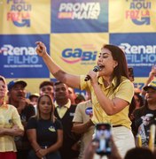 “Estou pronta pra mais, Alagoas”: Gabi Gonçalves apresenta candidatura à reeleição