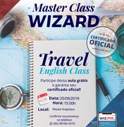Wizard Arapiraca oferece aula grátis de Inglês