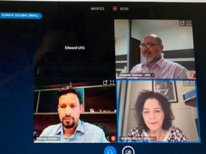 Rodrigo Cunha debate com reitores orçamento e desenvolvimento da vacina brasileira