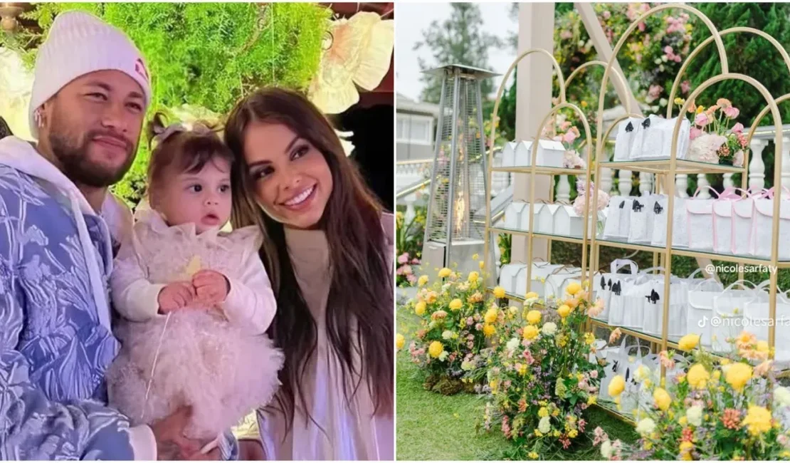 Saiba as lembrancinhas do aniversário de 1 ano de filha do Neymar