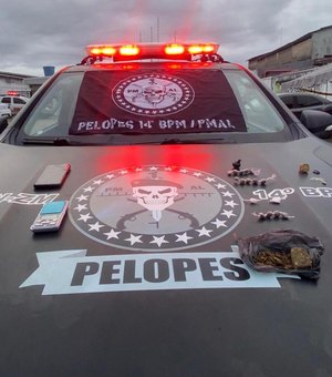 Jovem é preso com maconha e cocaína no município de Messias