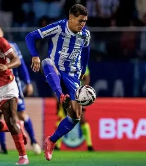 Com gol aos 45 do 2º tempo, Avaí bate CRB e assume 5º lugar na Série B