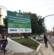 Visando as eleições, Fabiana Pessoa ignora apelo dos comerciantes e inícia obra do Centro Novo