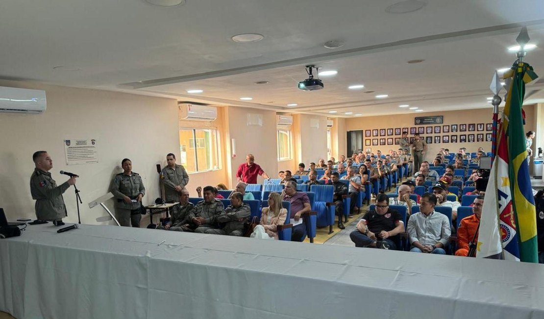 Polícia Militar apresenta plano de policiamento para a final da Copa do Nordeste
