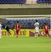 Em jogo disputado, CRB vence Murici no estádio Rei Pelé