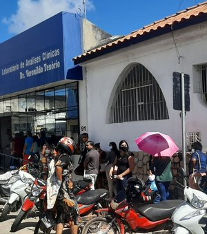 Pagamento do Auxílio Brasil gera filas em casas lotéricas e agência da Caixa em Palmeira nesta quarta (10)