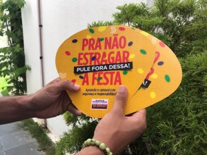 Seprev lança campanha para prevenir violência no período do Carnaval