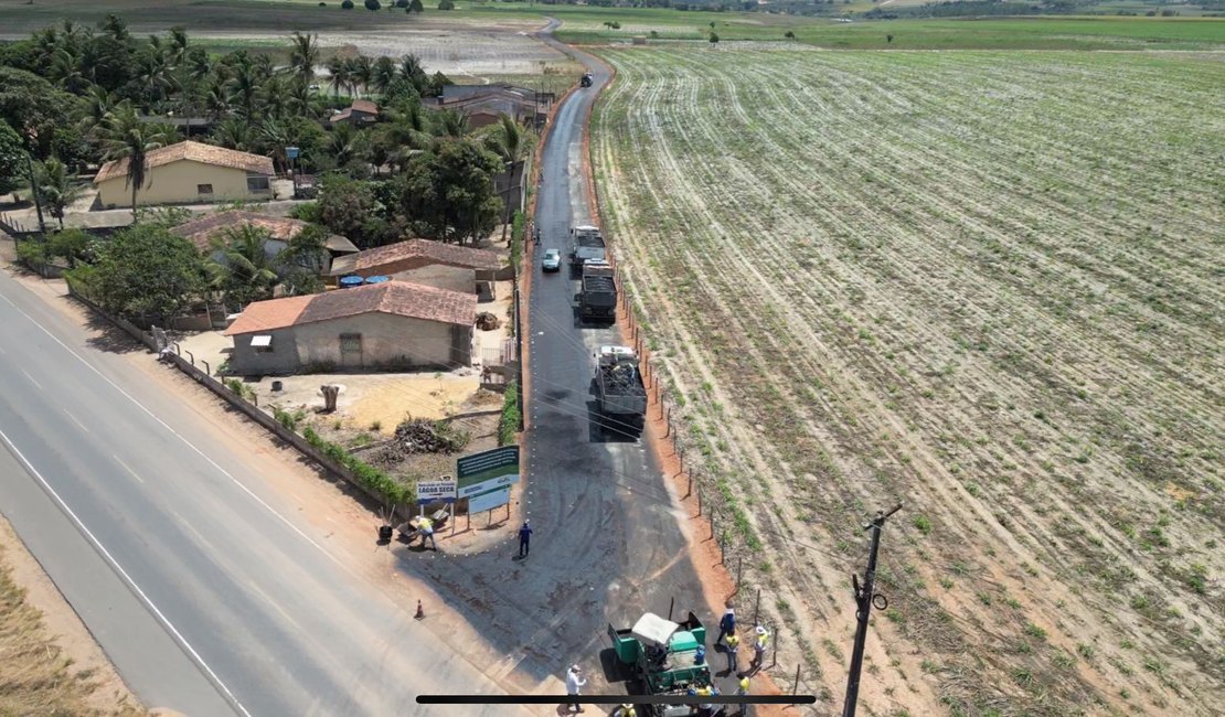 Prefeitura de São Sebastião intensifica obras de pavimentação dos acessos das comunidades rurais