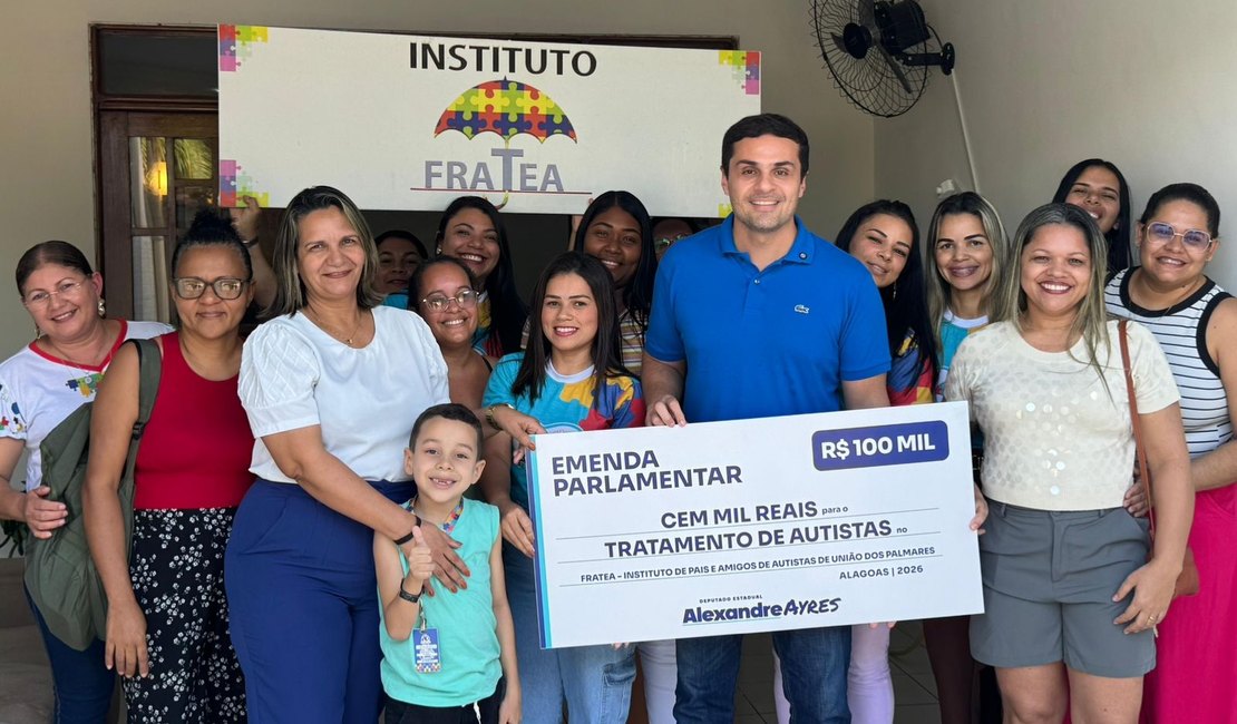 Alexandre Ayres destina R$ 100 mil ao FRATEA, em União, e reforça compromisso com o tratamento do autismo