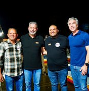 Cícero Cavalcante reúne Arthur Lira e Rafael Brito em Matriz de Camaragibe