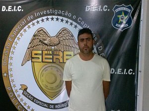 Polícia Civil prende suspeito de roubo a banco