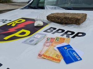 Homem é preso com maconha em ônibus vindo de Fortaleza para Maceió