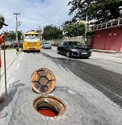 Operação Línguas Sujas flagra despejo irregular de esgoto em prédio na Jatiúca