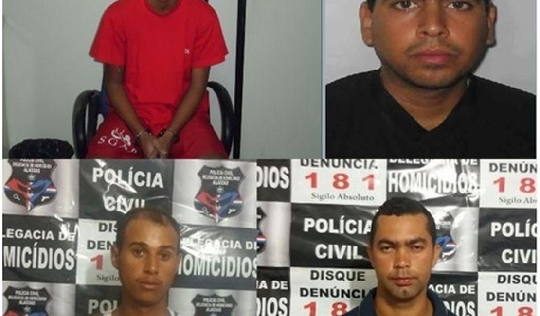 Delegacia de homicídios esclarece crimes e prende acusados