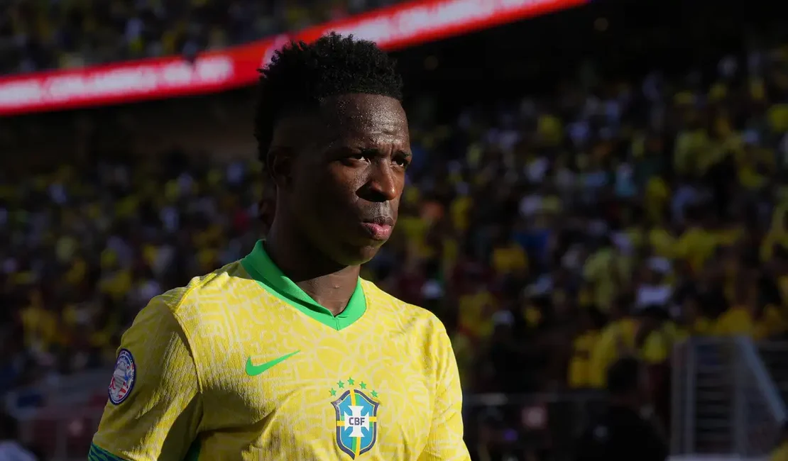 Com gol em todos os jogos até agora, Vini Jr busca feito raro em Copas
