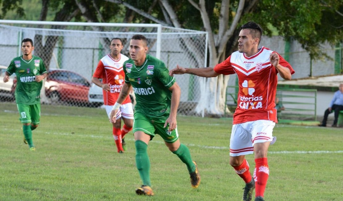 Série D: Murici aplica 3 a 0 no Sergipe e briga por classificação 