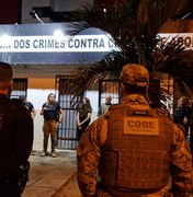 Operação cumpre mandados e prende acusados de violência sexual infantil em Maceió