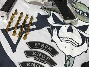 Homem é preso armado com pistola no município de Delmiro Gouveia