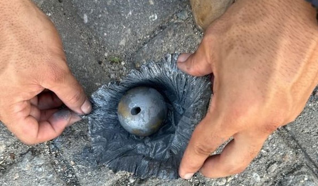 Artefato explosivo em frente à sede de torcida organizada mobiliza Bope em Maceió