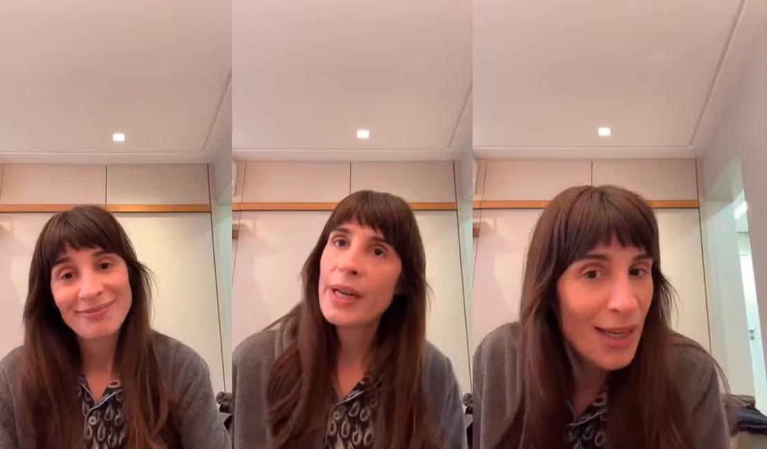 Camila Fremder vira meme por ida a podcast errado: 'Não sabia onde estava'