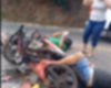 Acidente grave entre moto e cinquentinha deixa dois feridos em Arapiraca
