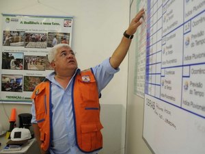 Defesa Civil está em alerta para prevenção de risco