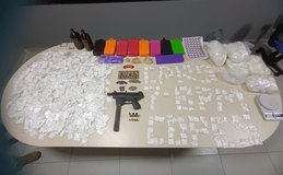 Em Sertão, Polícia apreende metralhadora artesanal e 20kg de drogas