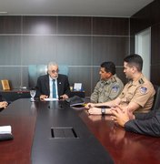 TRE-AL articula esquema de segurança para as eleições com forças policiais